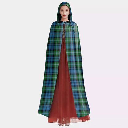 Lyon Tartan Plaid Tartan Plaid Hooded Cloak