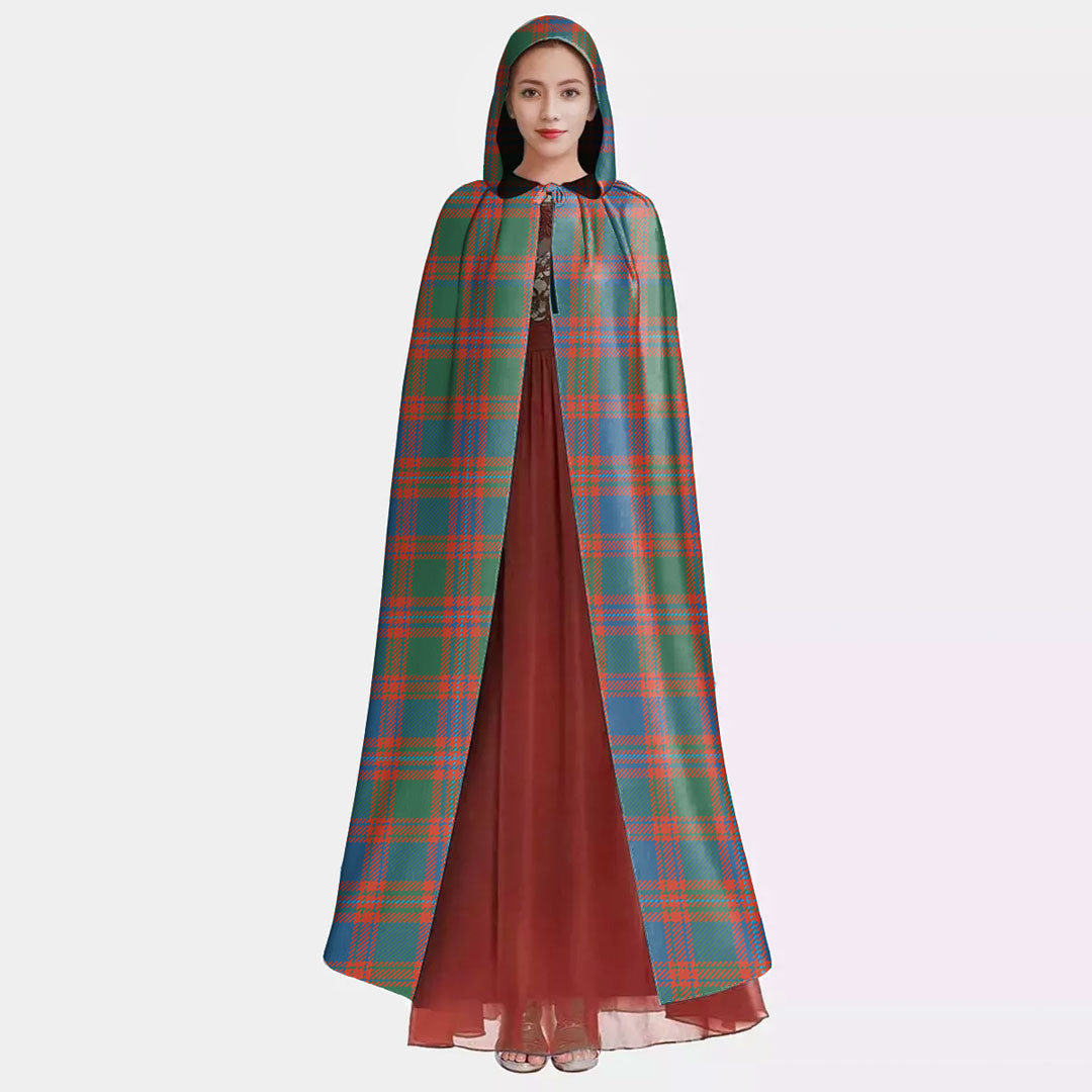 MacIntyre Ancient Tartan Plaid Hooded Cloak