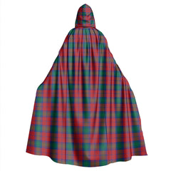 Lindsay Modern Tartan Plaid Hooded Cloak