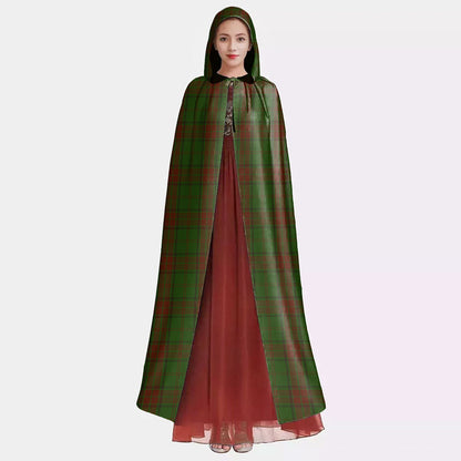 Maxwell Hunting Tartan Plaid Hooded Cloak