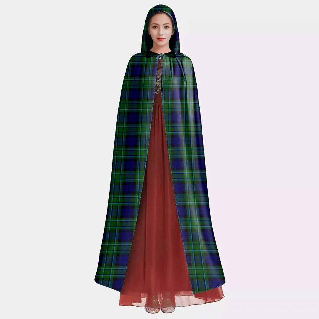 MacCallum Modern Tartan Plaid Hooded Cloak