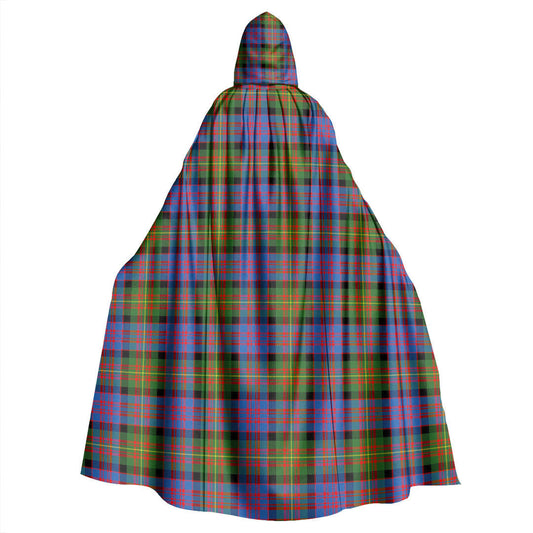 Carnegie Ancient Tartan Plaid Hooded Cloak