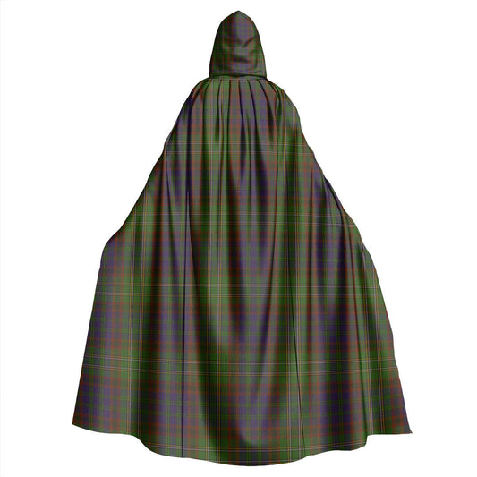 Cunningham Hunting Modern Tartan Plaid Hooded Cloak