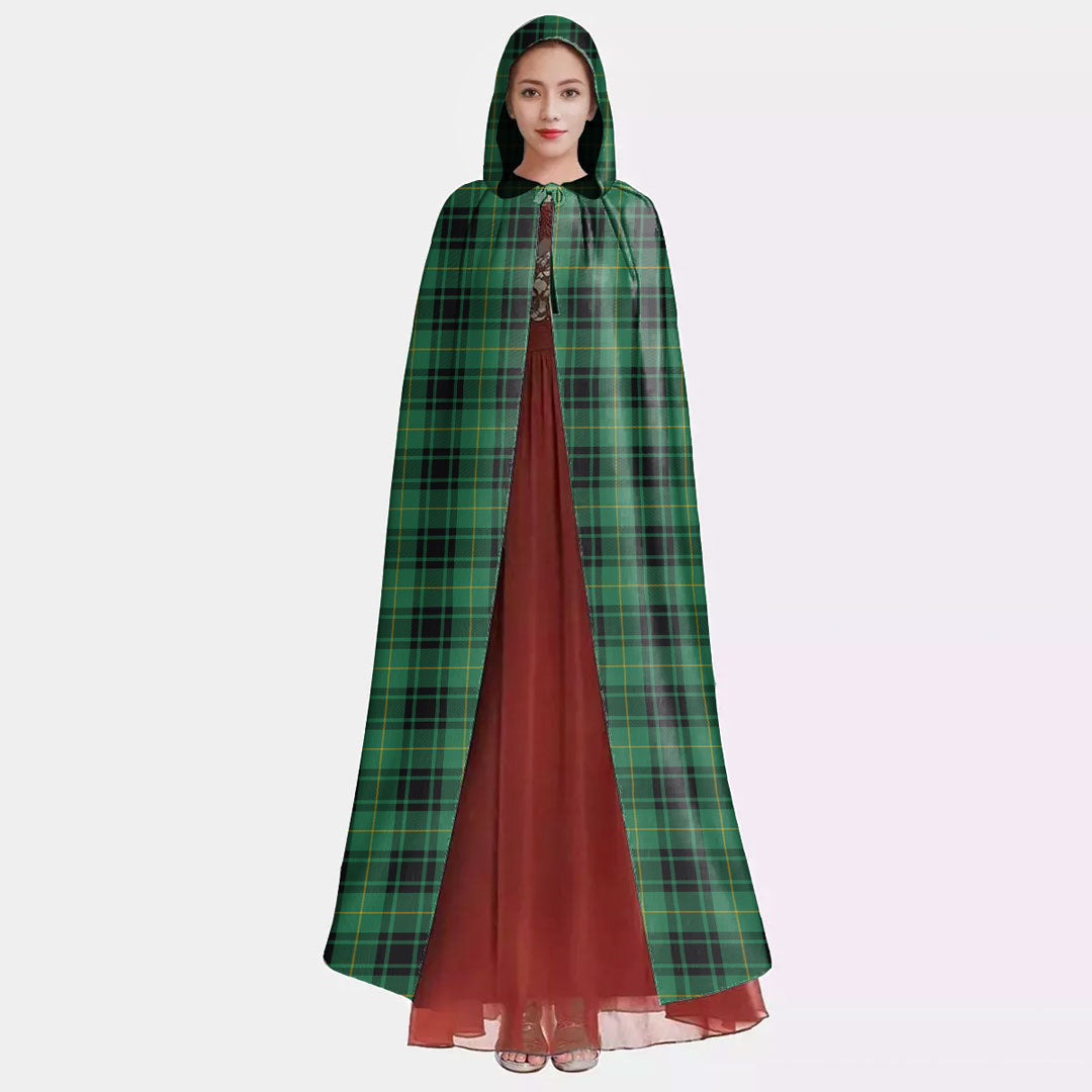 MacArthur Ancient Tartan Plaid Hooded Cloak