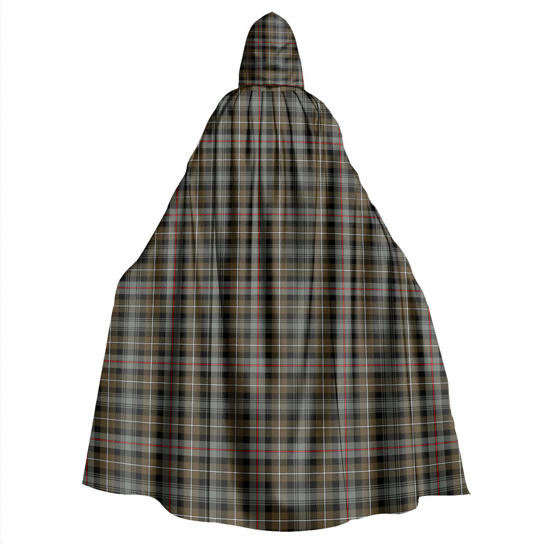 MacKenzie Weathered Tartan Plaid Hooded Cloak