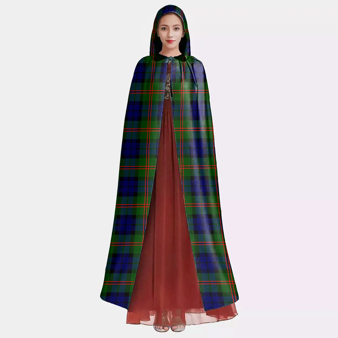 Dundas Modern 02 Tartan Plaid Hooded Cloak