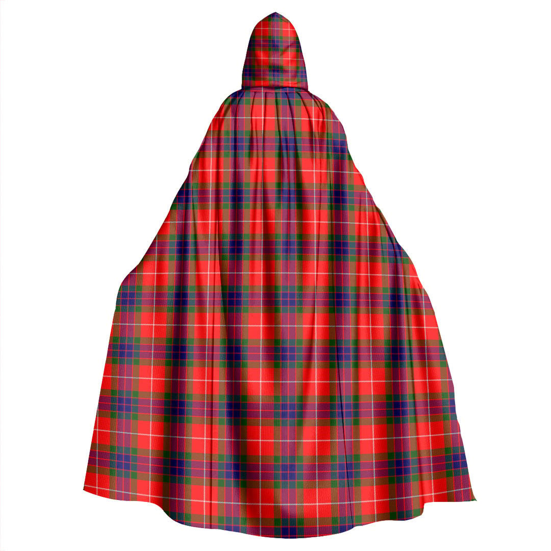 Fraser Modern Tartan Plaid Hooded Cloak