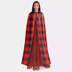 Fraser Modern Tartan Plaid Hooded Cloak