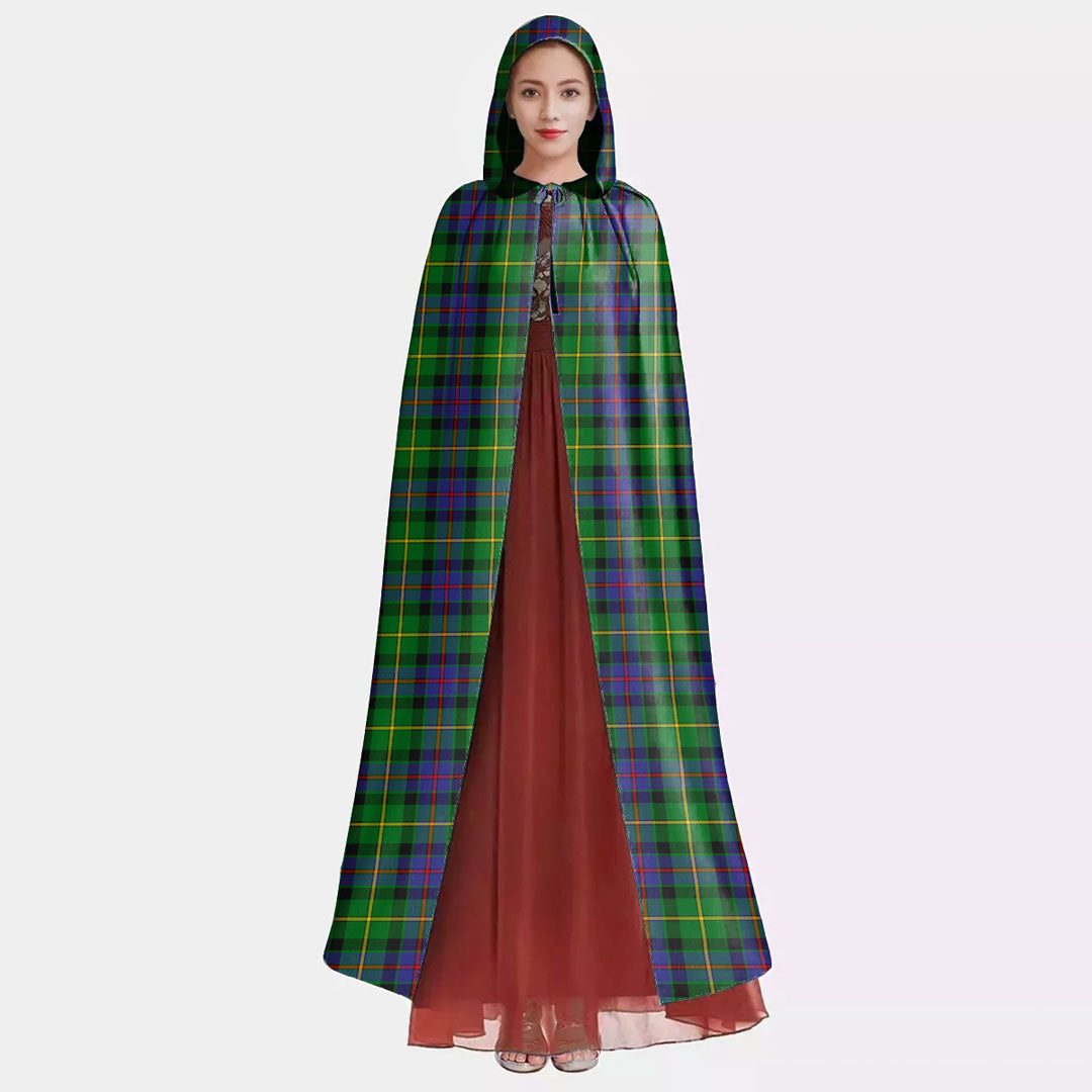 Tait Modern Tartan Plaid Hooded Cloak