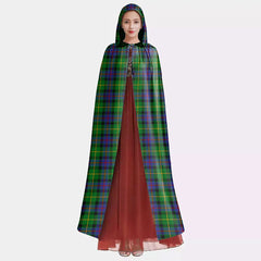 Tait Modern Tartan Plaid Hooded Cloak