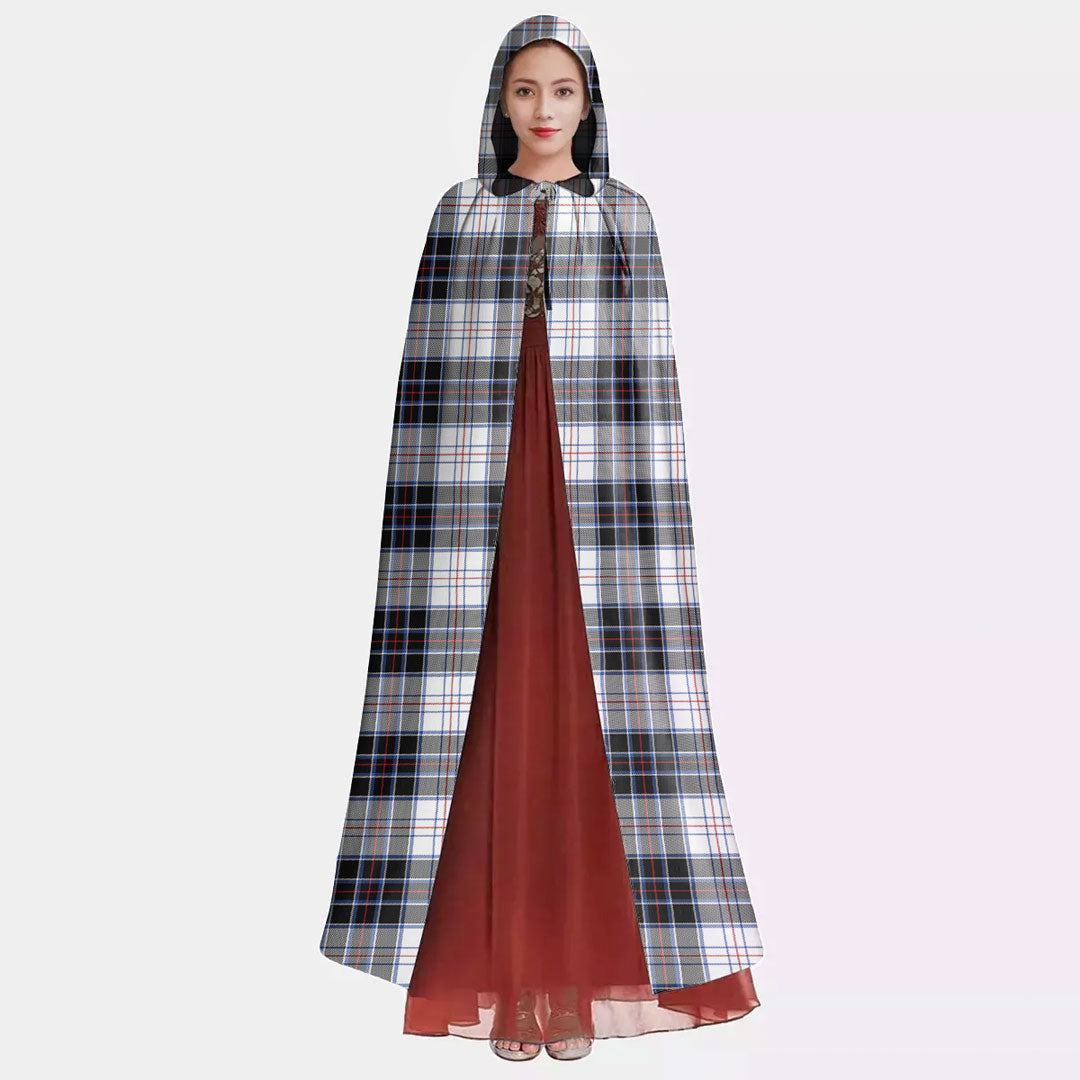 MacRae Dress Modern Tartan Plaid Hooded Cloak