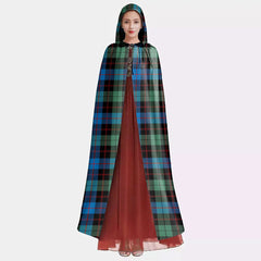 Guthrie Ancient Tartan Plaid Hooded Cloak
