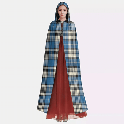 Napier Ancient Tartan Plaid Hooded Cloak