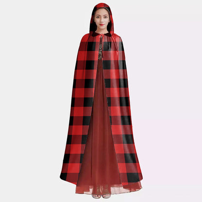 Rob Roy MacGregor Modern Tartan Plaid Hooded Cloak