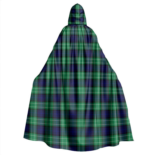 Abercrombie Tartan Plaid Hooded Cloak