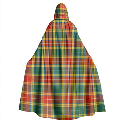 Buchanan Old Sett Tartan Plaid Hooded Cloak