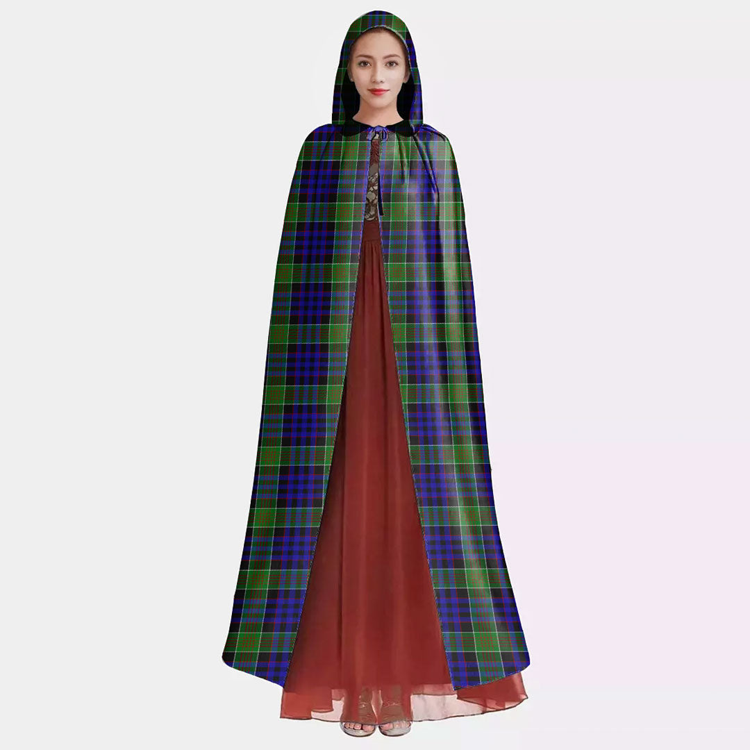 Newman Tartan Plaid Hooded Cloak