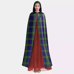 Newman Tartan Plaid Hooded Cloak