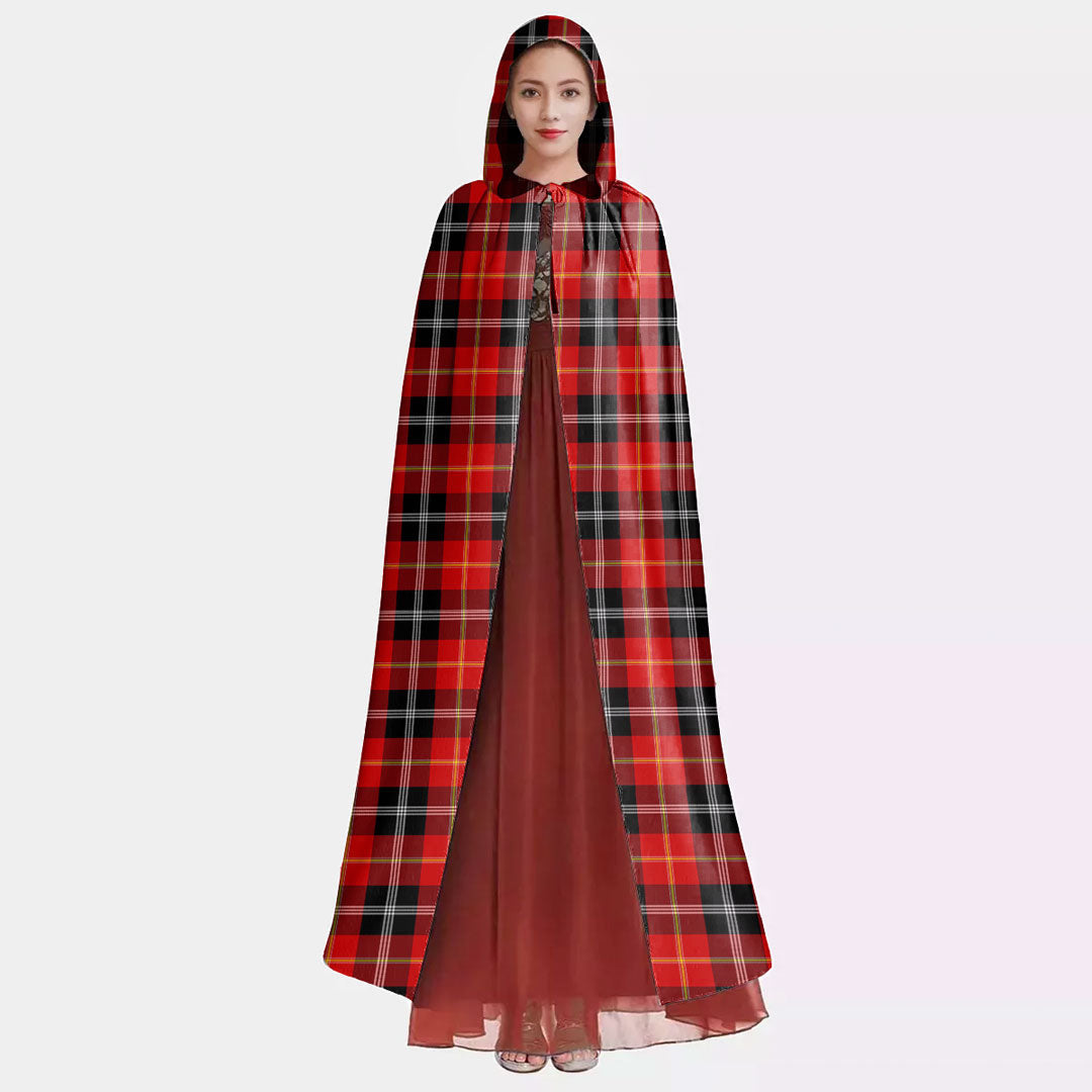 Marjoribanks Tartan Plaid Hooded Cloak