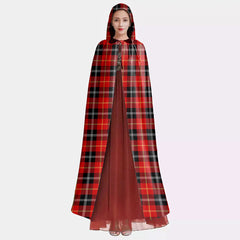 Marjoribanks Tartan Plaid Hooded Cloak