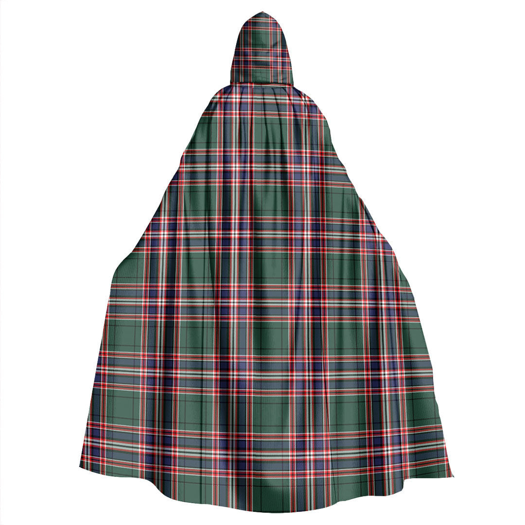 MacFarlane Hunting Modern Tartan Plaid Hooded Cloak