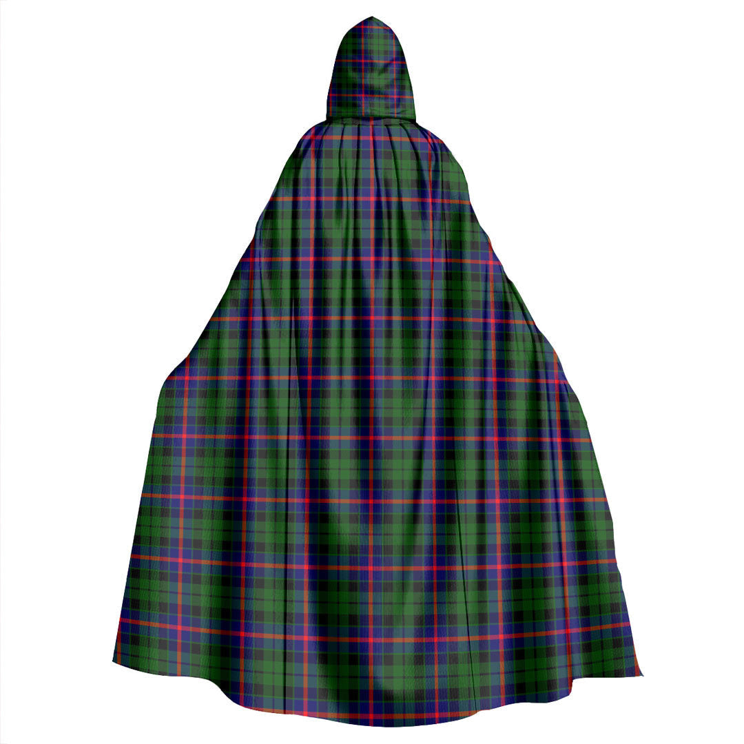 Morrison Modern Tartan Plaid Hooded Cloak