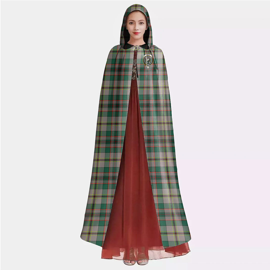 Craig Ancient Tartan Crest Hooded Cloak