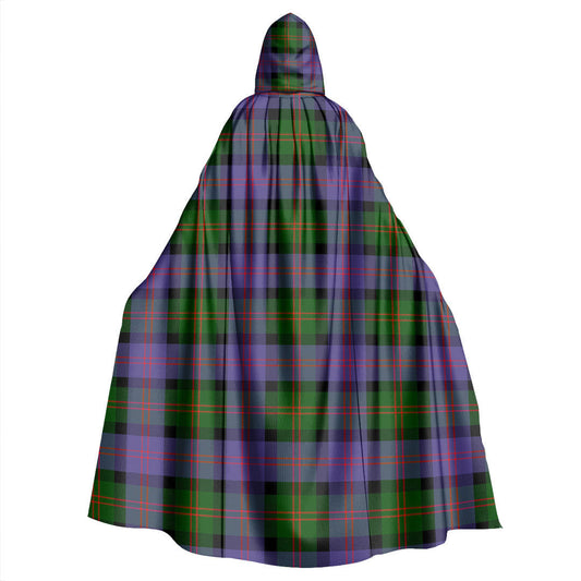 Blair Modern Tartan Plaid Hooded Cloak