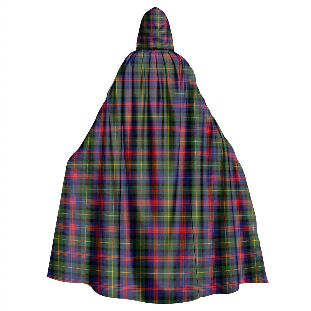 Logan Modern Tartan Plaid Hooded Cloak