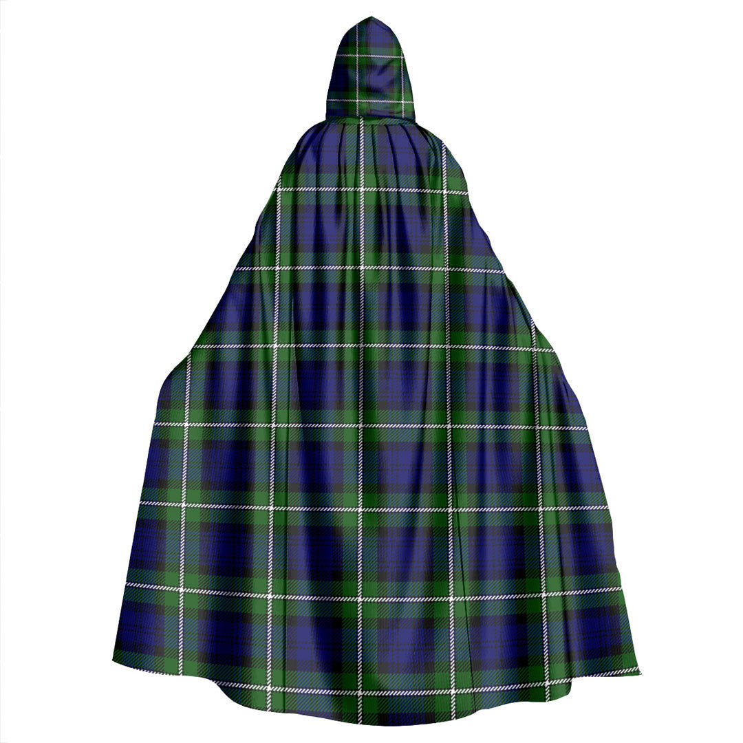 Forbes Modern Tartan Plaid Hooded Cloak