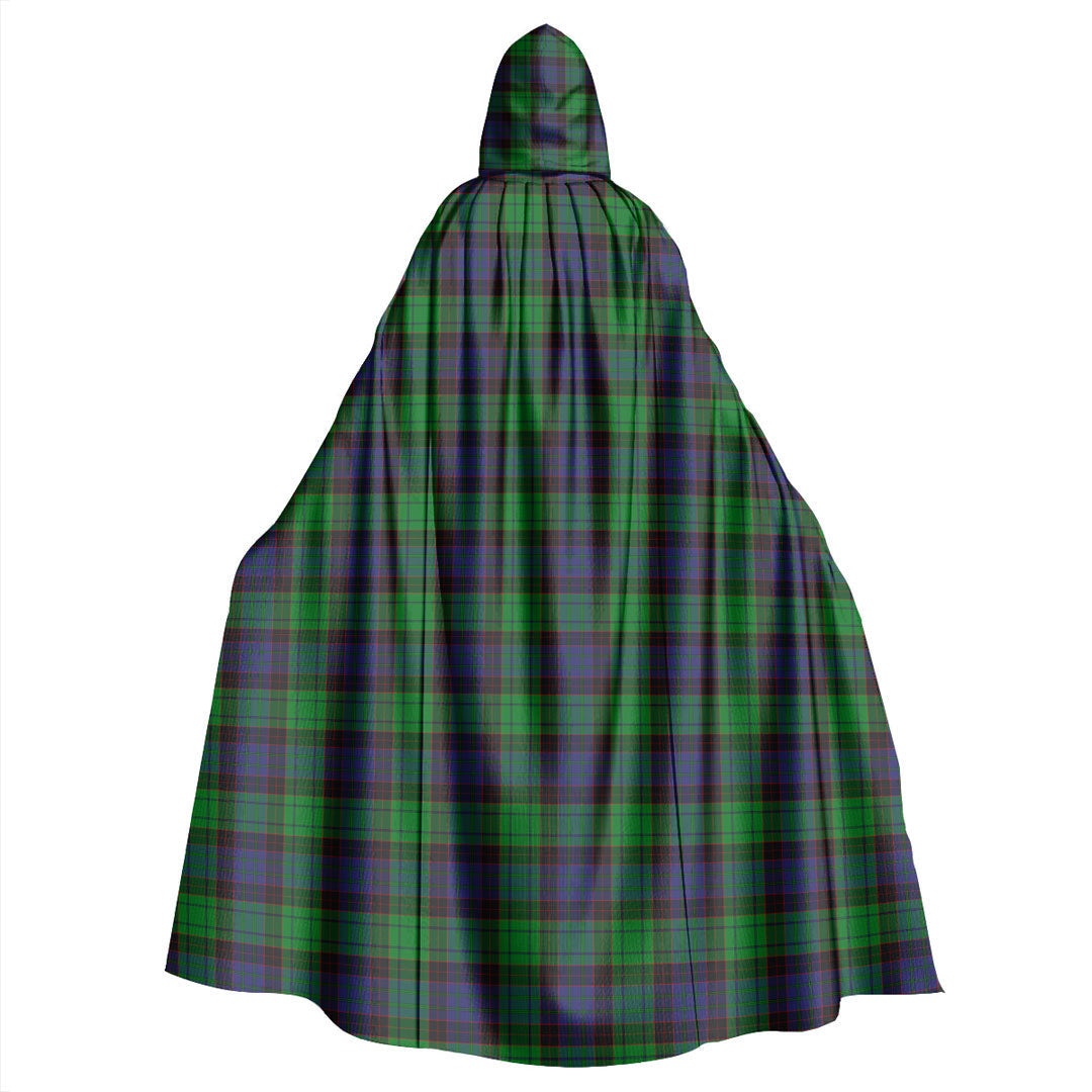 Stewart Old Modern Tartan Plaid Hooded Cloak