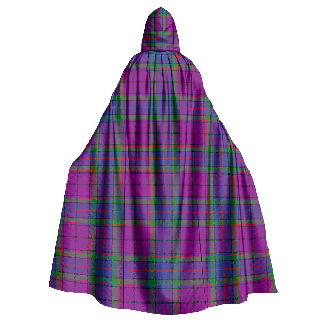 Wardlaw Modern Tartan Plaid Hooded Cloak