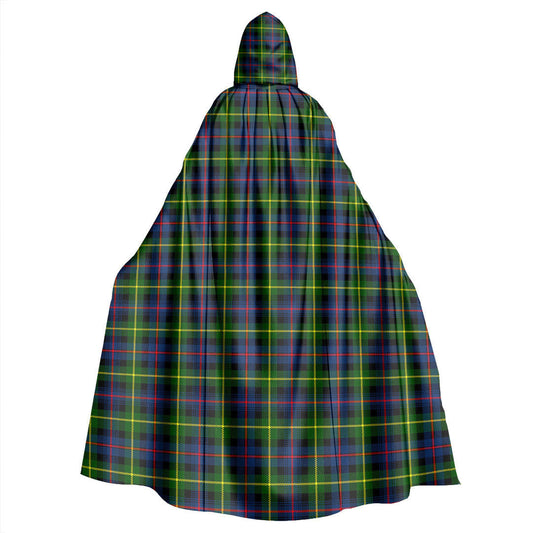 Farquharson Modern Tartan Plaid Hooded Cloak