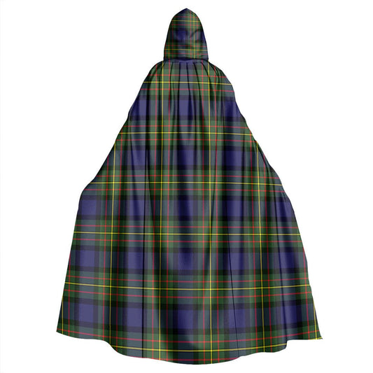 MacLaren Modern Tartan Plaid Hooded Cloak