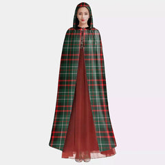 MacDiarmid Modern Tartan Plaid Hooded Cloak