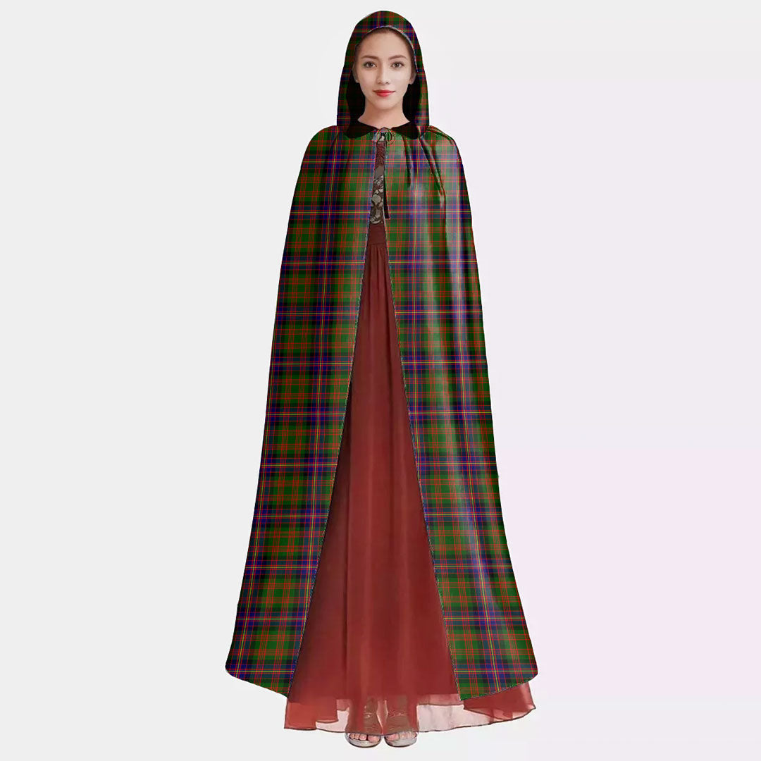 Cochrane Modern Tartan Plaid Hooded Cloak