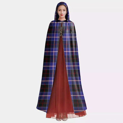 Dunlop Modern Tartan Plaid Hooded Cloak