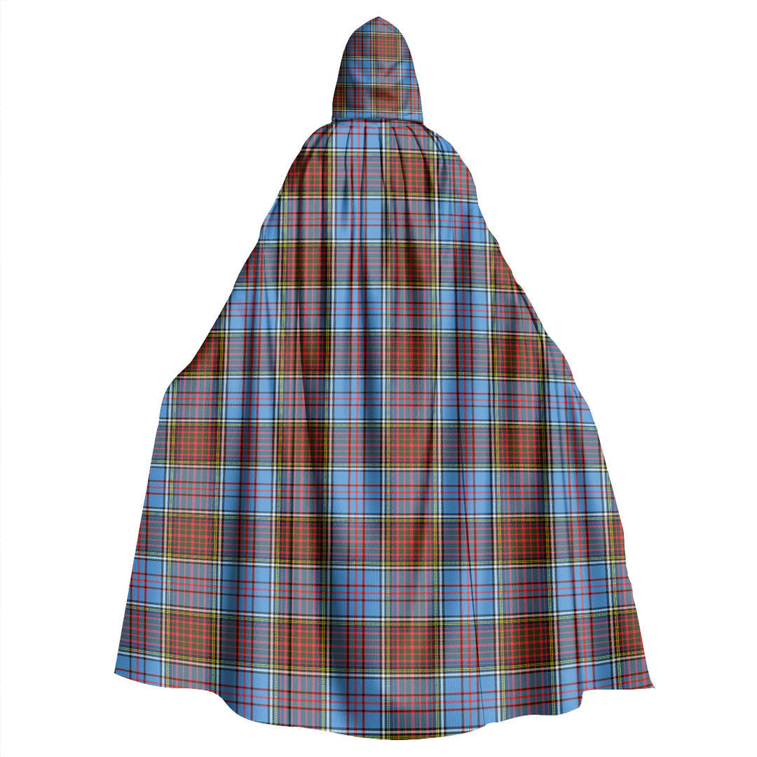 Anderson Modern Tartan Plaid Hooded Cloak