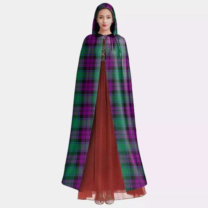 MacArthur Milton Tartan Plaid Hooded Cloak