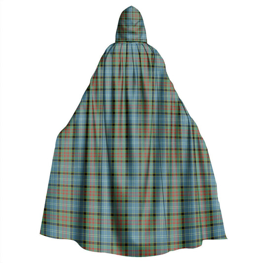 Paisley District Tartan Plaid Hooded Cloak