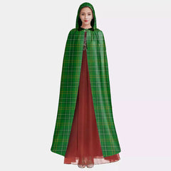 Wexford County Tartan Plaid Hooded Cloak