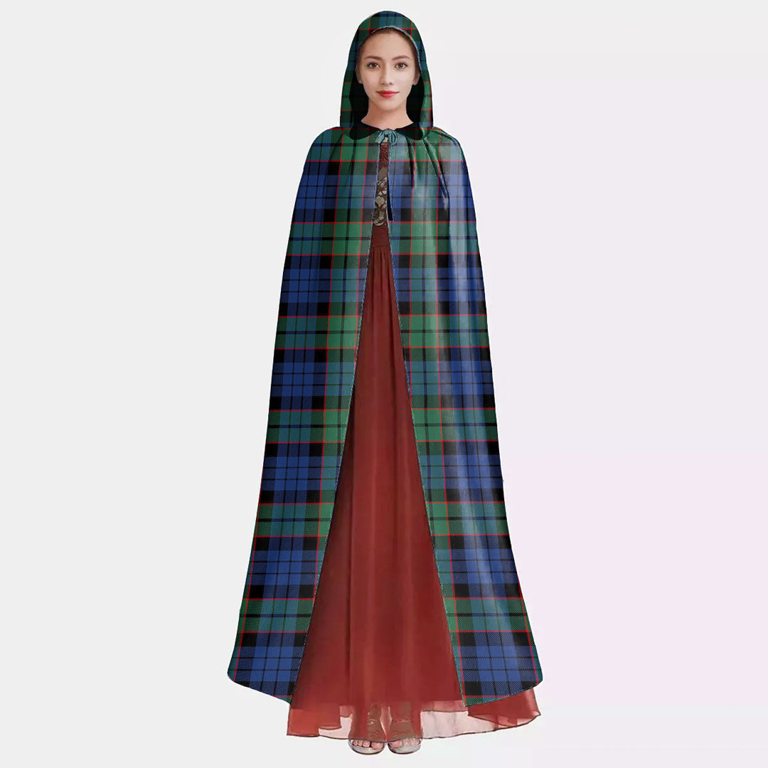 Fletcher Ancient Tartan Plaid Hooded Cloak