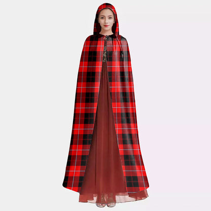 Cunningham Modern Tartan Plaid Hooded Cloak