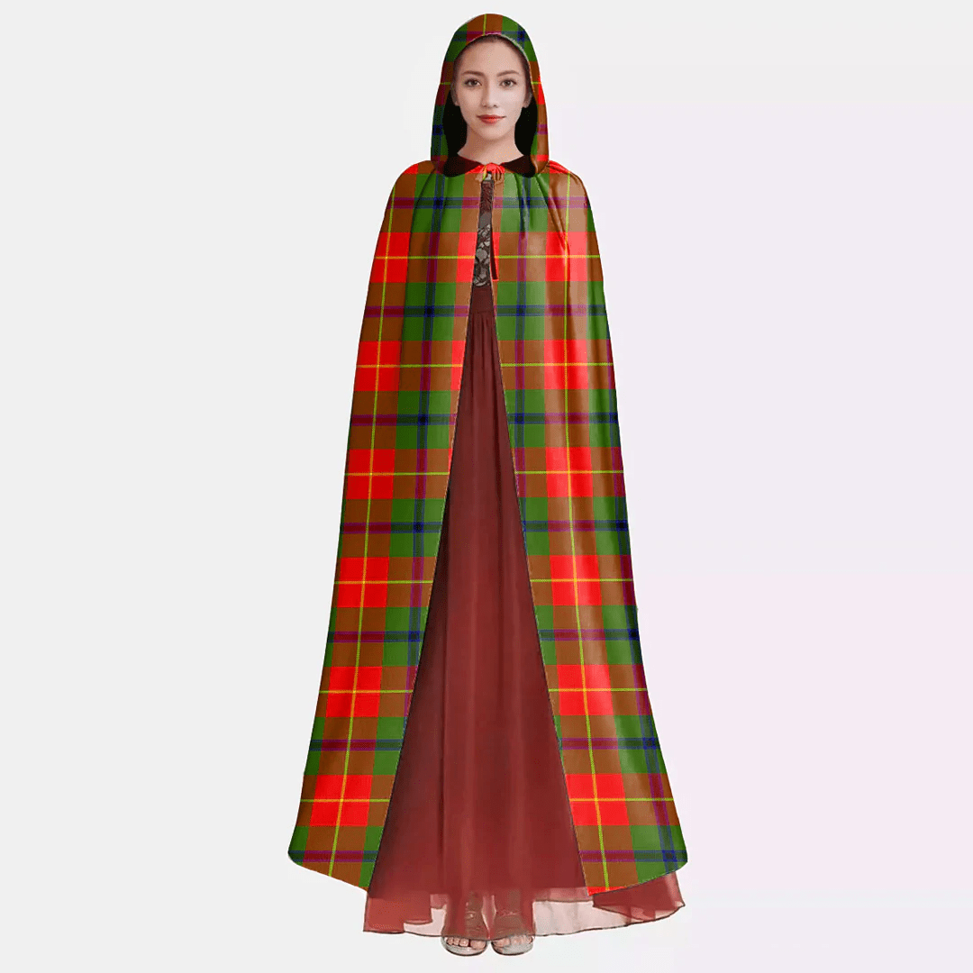 Turnbull Dress Tartan Plaid Hooded Cloak