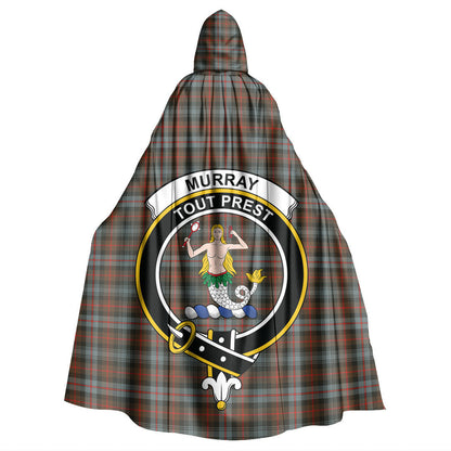 Murray of Atholl Weathered Tartan Crest Hooded Cloak