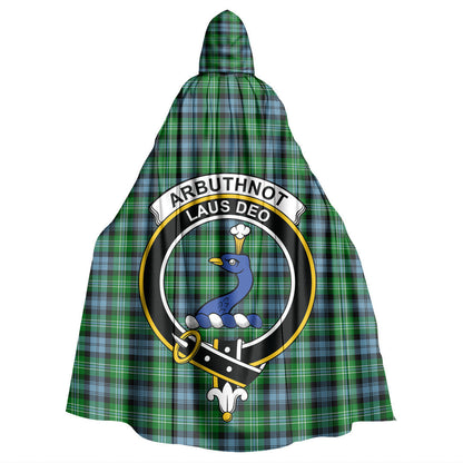 Arbuthnot Ancient Tartan Crest Hooded Cloak