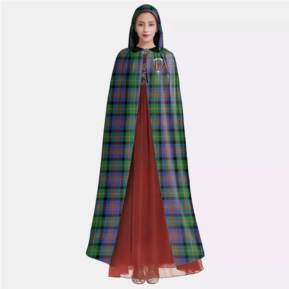 Logan Ancient Tartan Crest Hooded Cloak