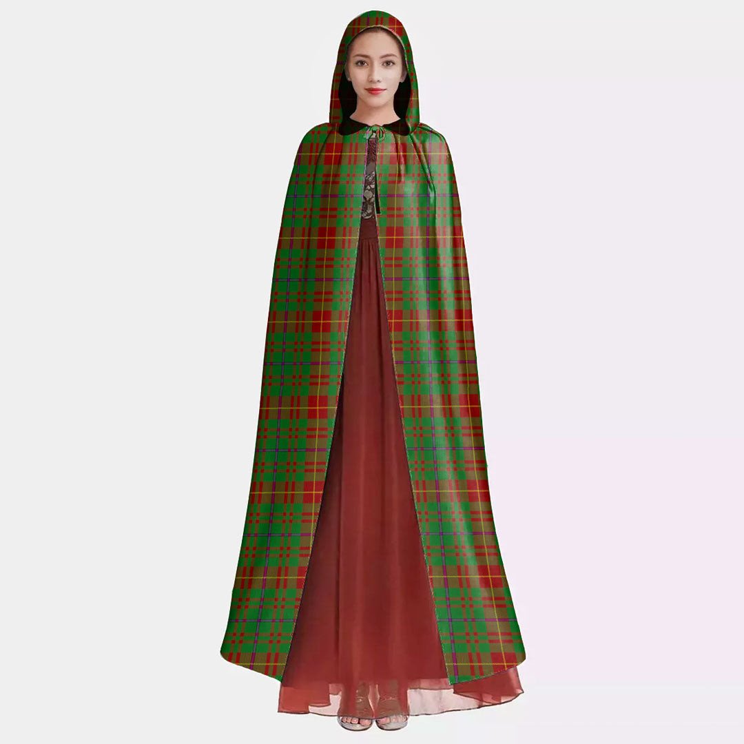 Fulton Tartan Plaid Hooded Cloak