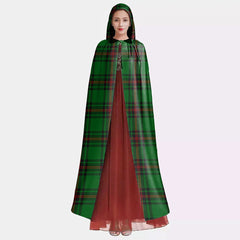 Fife District Tartan Plaid Hooded Cloak
