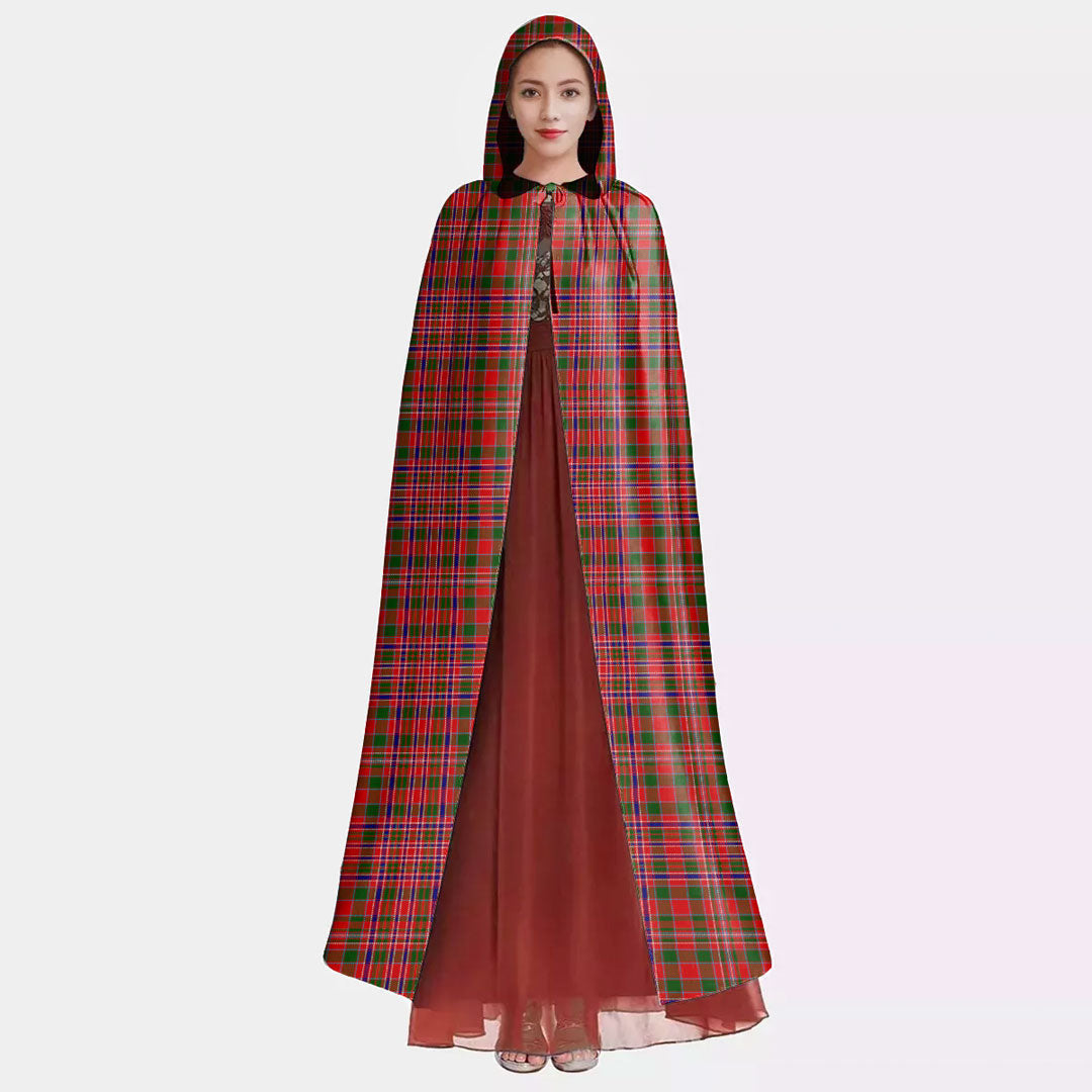 MacAlister Modern Tartan Plaid Hooded Cloak